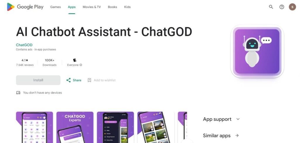 chat gpt apps for android